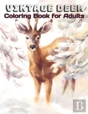 Vintage Deer Coloring Book For Adults