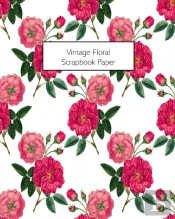 Vintage Floral Scrapbook Paper