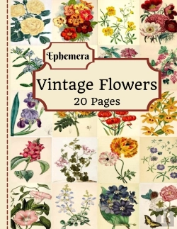 Bertrand.pt - Vintage Flowers Ephemera