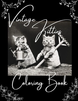 Bertrand.pt - Vintage Kitties Coloring Book