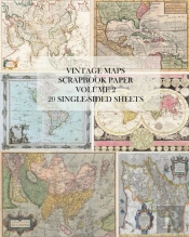 Vintage Maps Scrapbook Paper