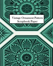 Vintage Ornament Pattern Scrapbook Paper