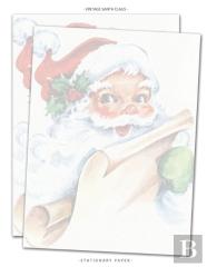 Vintage Santa Claus Stationary Paper