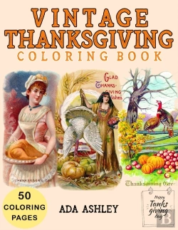 Bertrand.pt - Vintage Thanksgiving Coloring Book