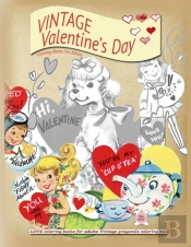 Vintage Valentines Day Coloring Books For Adults