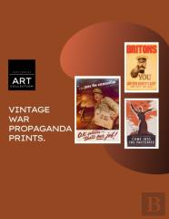 Vintage War Propaganda Prints
