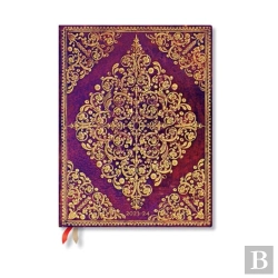 Bertrand.pt - Viola (Diamond Rosette) Ultra 18-Month Dayplanner 2024