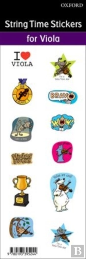 Viola Time Stickers