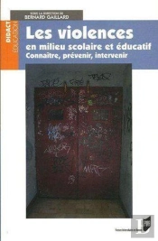Violences En Milieu Scolaire Et Éducatif