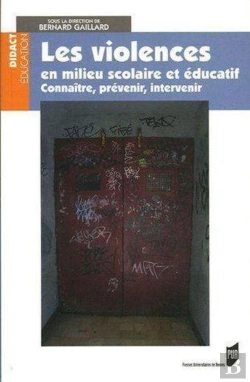 Bertrand.pt - Violences En Milieu Scolaire Et Éducatif