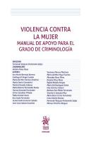 Violencia Contra La Mujer Manual De Apoyo Para El Grado De