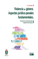 Violencia De Genero Aspectos Juridico Penales Fundamentales