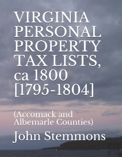 Bertrand.pt - Virginia Personal Property Tax Lists, Ca 1800 (1795-1804)