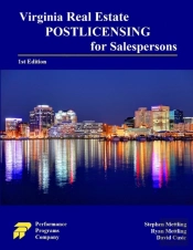 Virginia Real Estate Postlicensing For S