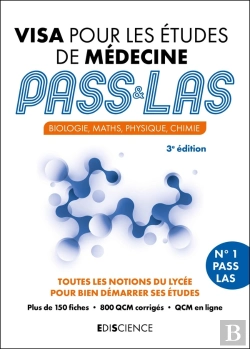 Bertrand.pt - Visa Pour Les Études De Médecine Pass Et Las : Biologie, Maths, Physique, Chimie (3e Édition)