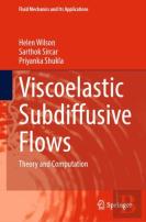Viscoelastic Subdiffusive Flows