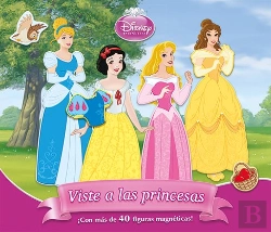 Bertrand.pt - Viste A Las Princesas. Libro Magnético