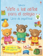Visto A Los Ositos Para El Colegio(Libro De Pegatinas)(+3 Años)