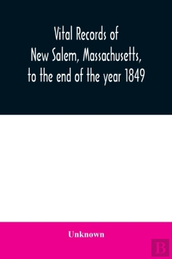 Bertrand.pt - Vital Records Of New Salem, Massachusett
