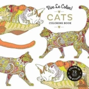 Vive Le Color Cats Coloring Book