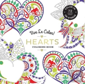 Vive Le Color! Hearts (Adult Coloring Book)