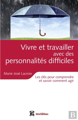 Bertrand.pt - Vivre Et Travailler Avec Des Personnalités Difficiles ; Les Clés Pour Comprendre Et Savoir Comment Agir