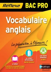 Vocabulaire Anglais ; Bac Pro (Edition 2009)
