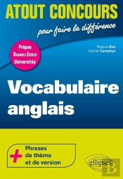 Vocabulaire Anglais