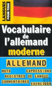 Vocabulaire De L'Allemand Moderne