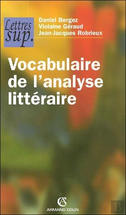 Bertrand.pt - Vocabulaire De L'Analyse Littéraire
