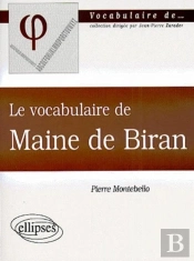 Vocabulaire De Maine De Biran (Le)