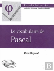 Vocabulaire De Pascal (Le)