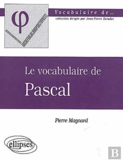 Bertrand.pt - Vocabulaire De Pascal (Le)