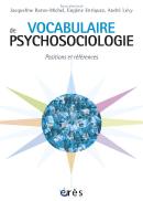 Vocabulaire De Psychosociologie ; Positions Et Références