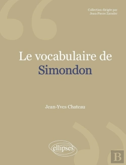 Bertrand.pt - Vocabulaire De Simondon (Le)