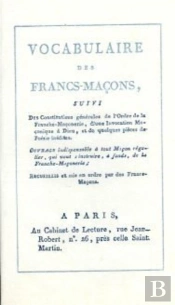 Vocabulaire Des Francs-Macons