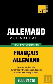 Vocabulaire Francais-Allemand Pour L'Autoformation - 7000 Mots