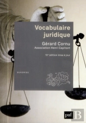 Vocabulaire Juridique (10e Édition)