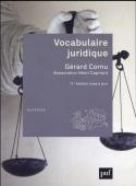 Vocabulaire Juridique (11e Édition)
