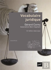 Vocabulaire Juridique - Association Henri Capitant