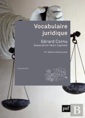 Vocabulaire Juridique - Association Henri Capitant