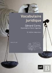 Vocabulaire Juridique