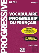Vocabulaire Progressif Du Français ; B2 C1.1 ; Avancé (Édition 2018)