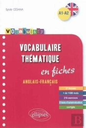 Vocabulaire Thématique En Fiches ; Anglais-Français ; A1>A2