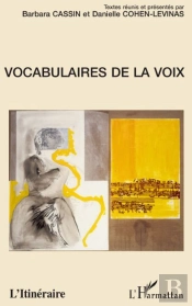 Vocabulaires De La Voix