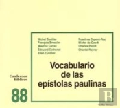 Vocabulario De Las Epistolas Paulinas 