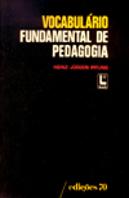 Vocabulário Fundamental de Pedagogia