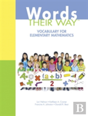 Vocabulary Their Way For Elementary Math