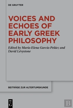 Bertrand.pt - Voices And Echoes Of Early Greek Philosophy