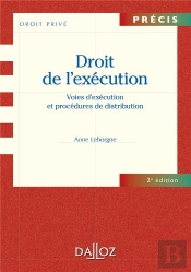 Voies D'Exécution Et Procédures De Distribution (2e Édition)